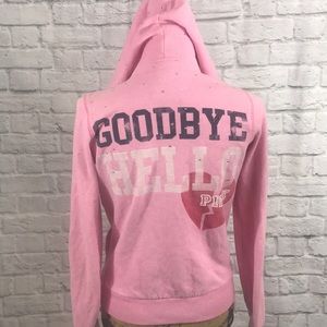 PINK JACKET WITH HOODIE